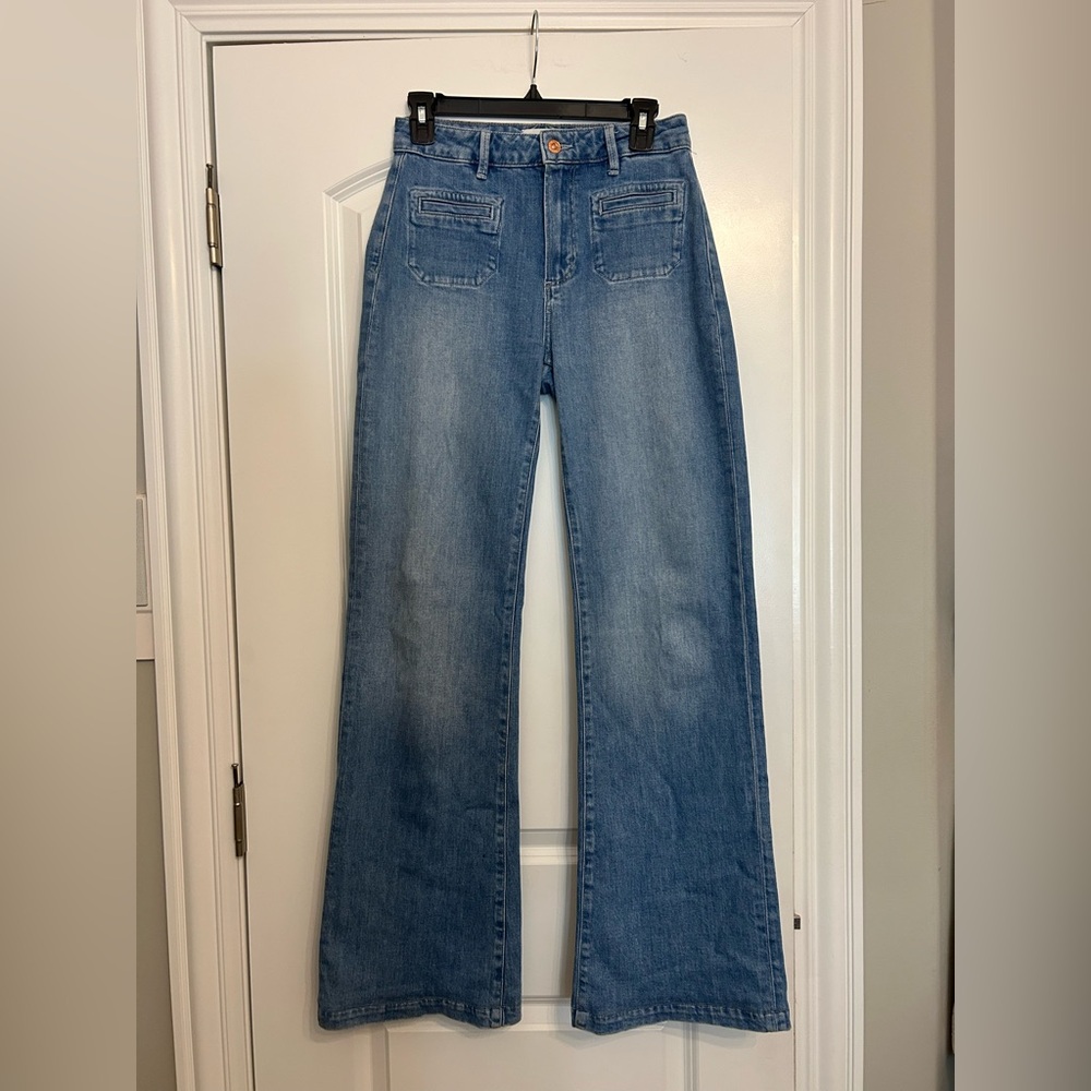 PAIGE Leenah Patch Pocket Jeans - Picture 2 of 6